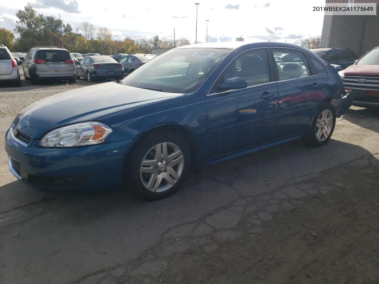 2010 Chevrolet Impala Lt VIN: 2G1WB5EK2A1175649 Lot: 75540844