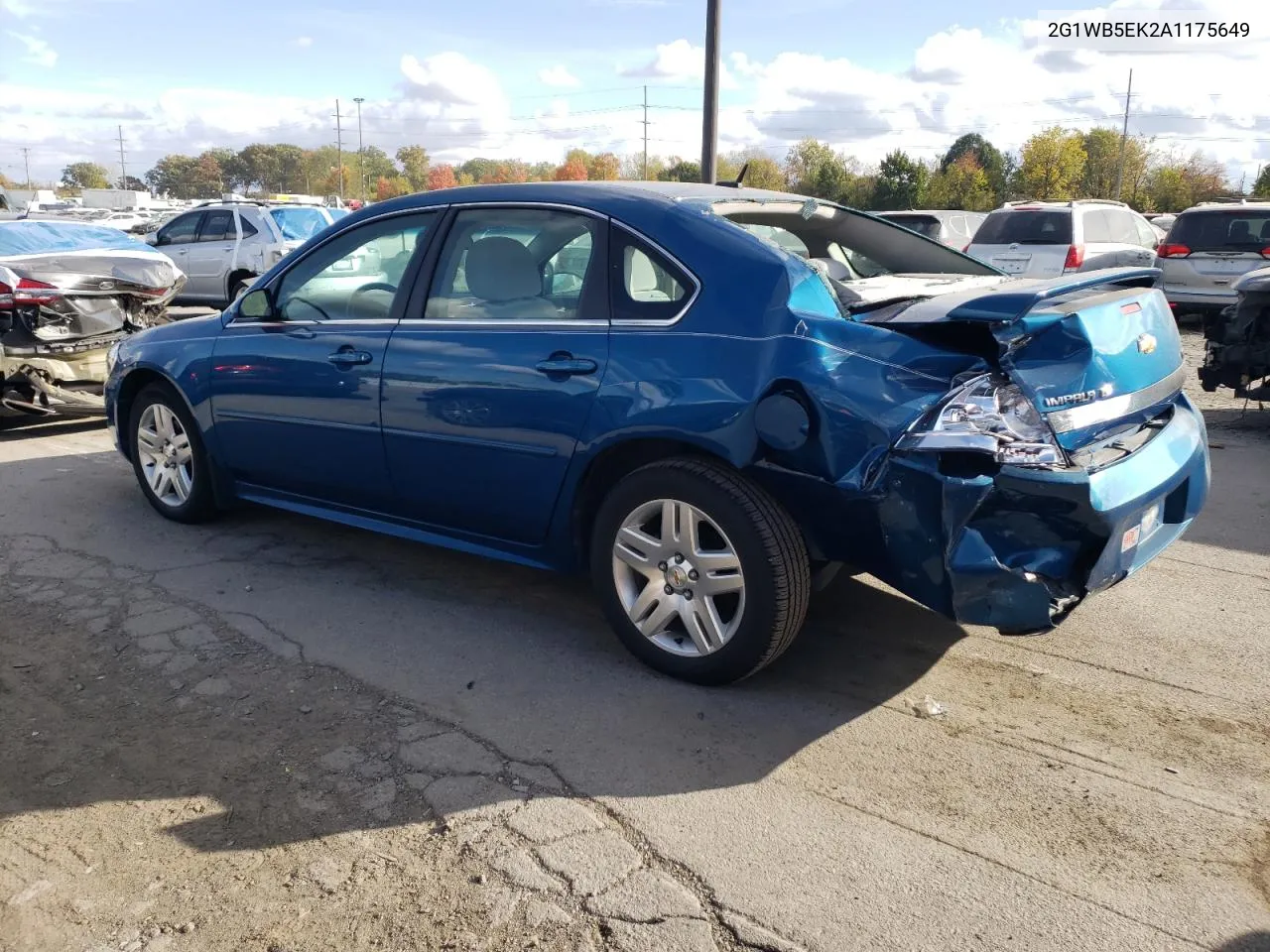 2010 Chevrolet Impala Lt VIN: 2G1WB5EK2A1175649 Lot: 75540844