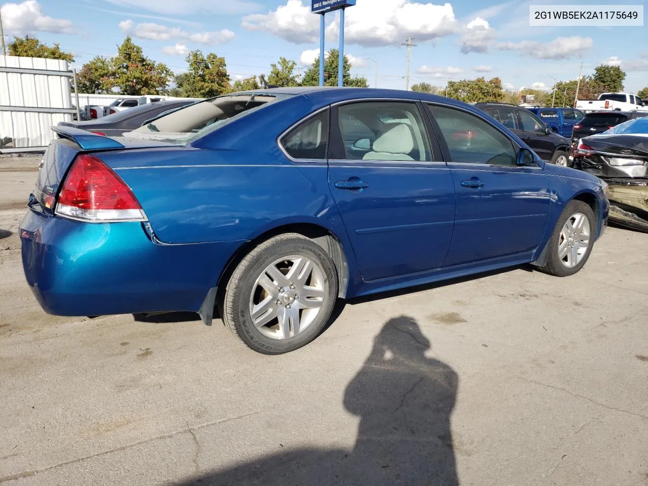 2010 Chevrolet Impala Lt VIN: 2G1WB5EK2A1175649 Lot: 75540844