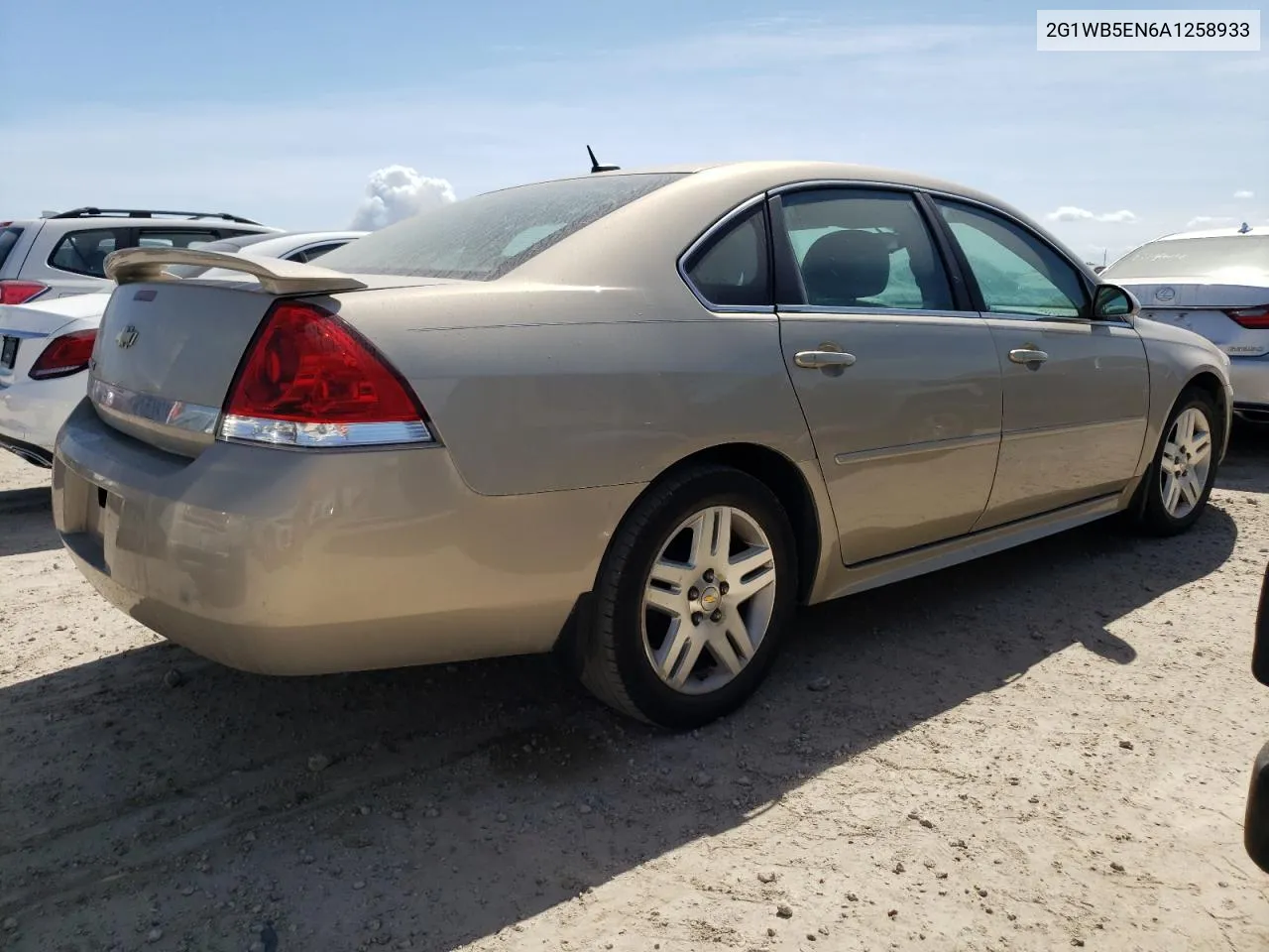 2010 Chevrolet Impala Lt VIN: 2G1WB5EN6A1258933 Lot: 75676374