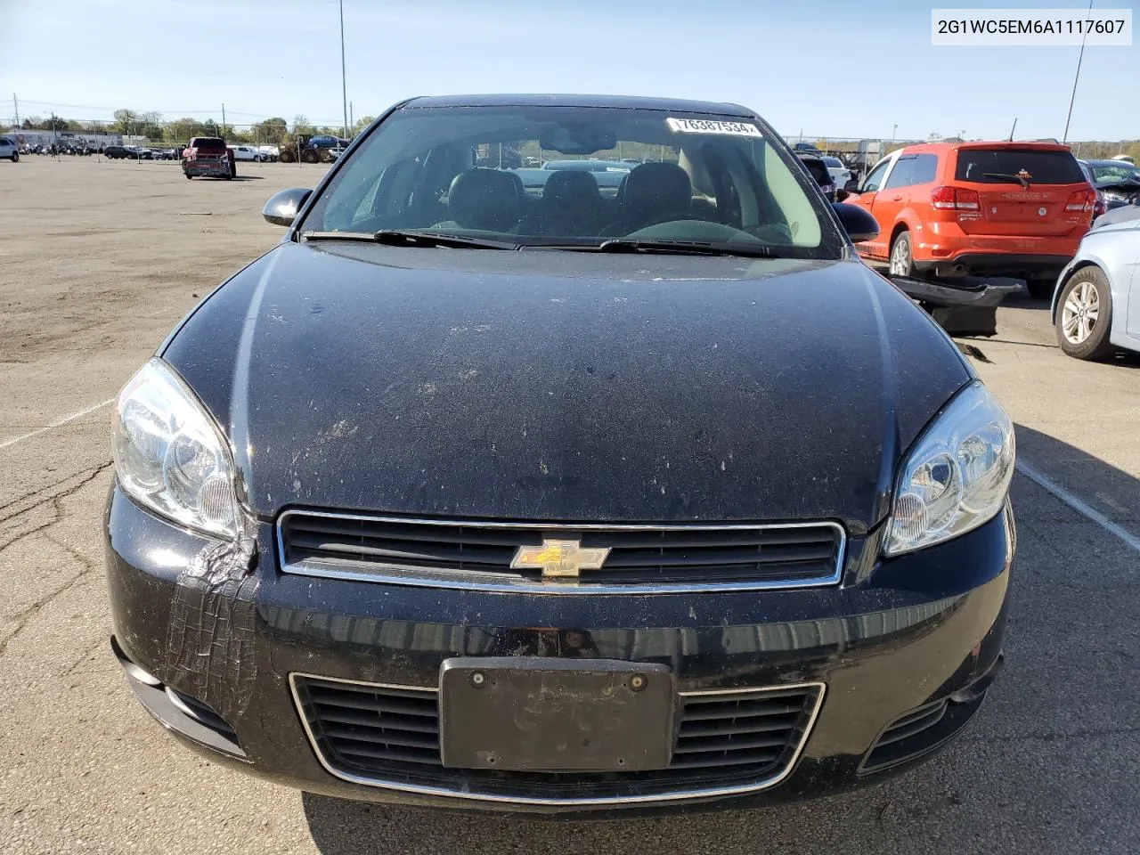 2010 Chevrolet Impala Ltz VIN: 2G1WC5EM6A1117607 Lot: 76387534