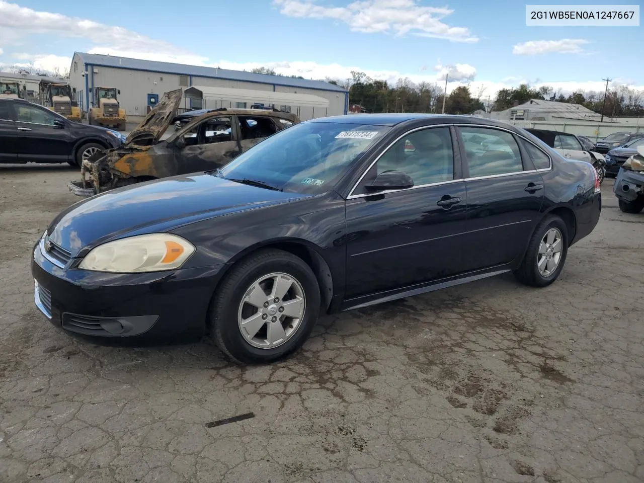 2G1WB5EN0A1247667 2010 Chevrolet Impala Lt