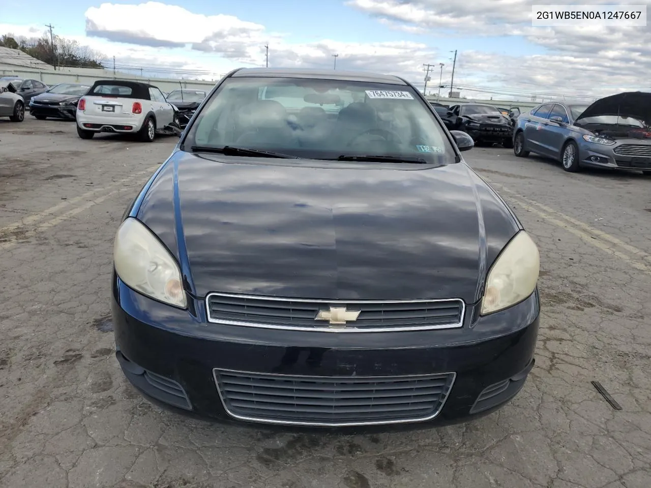 2010 Chevrolet Impala Lt VIN: 2G1WB5EN0A1247667 Lot: 76475734