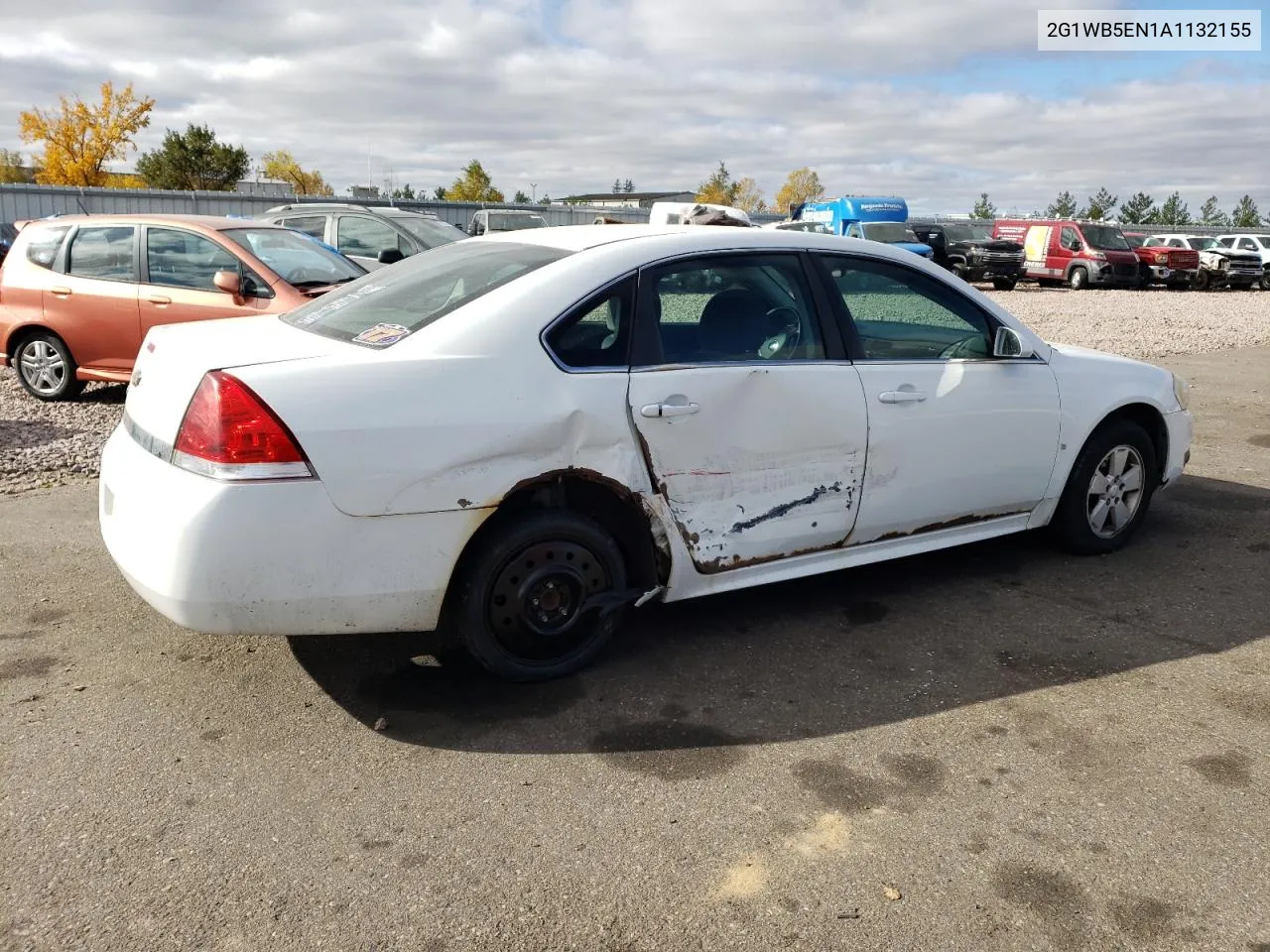 2G1WB5EN1A1132155 2010 Chevrolet Impala Lt