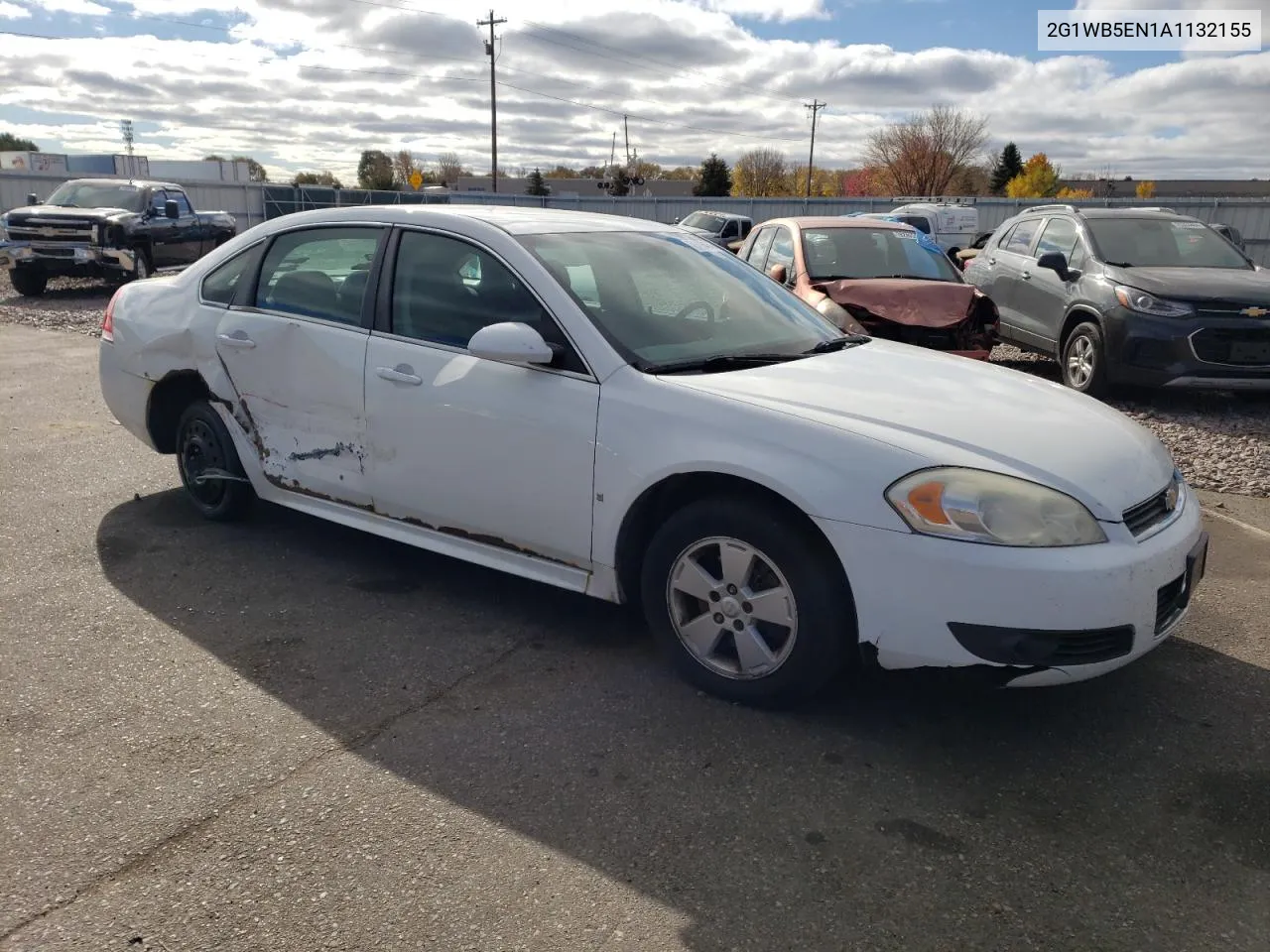 2G1WB5EN1A1132155 2010 Chevrolet Impala Lt