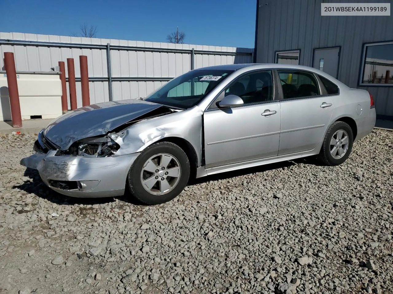 2010 Chevrolet Impala Lt VIN: 2G1WB5EK4A1199189 Lot: 76736374