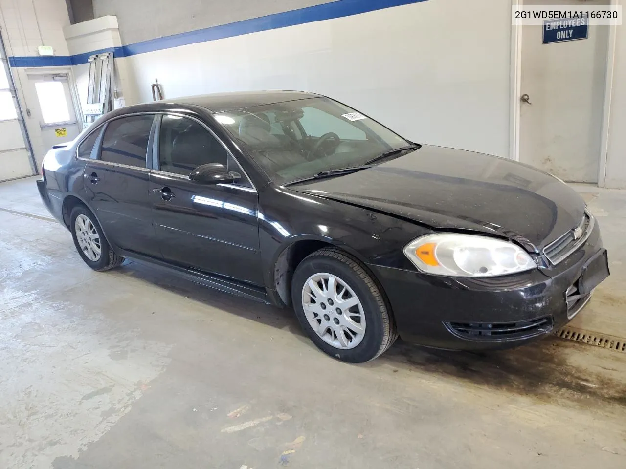 2010 Chevrolet Impala Police VIN: 2G1WD5EM1A1166730 Lot: 76928014