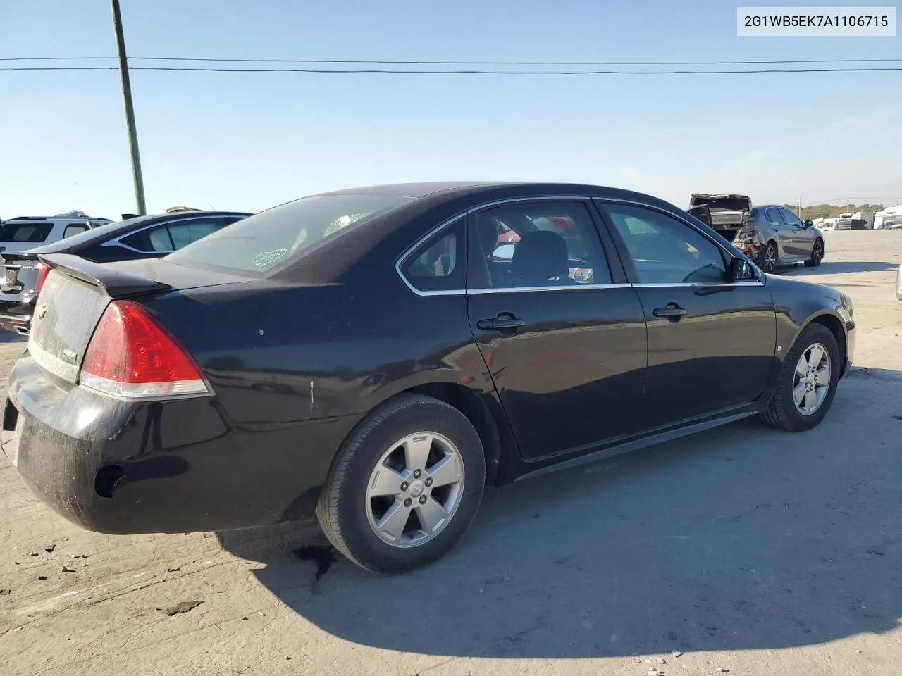 2010 Chevrolet Impala Lt VIN: 2G1WB5EK7A1106715 Lot: 77001234