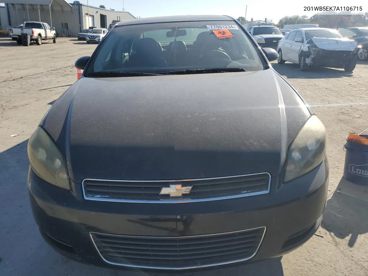 2010 Chevrolet Impala Lt VIN: 2G1WB5EK7A1106715 Lot: 77001234