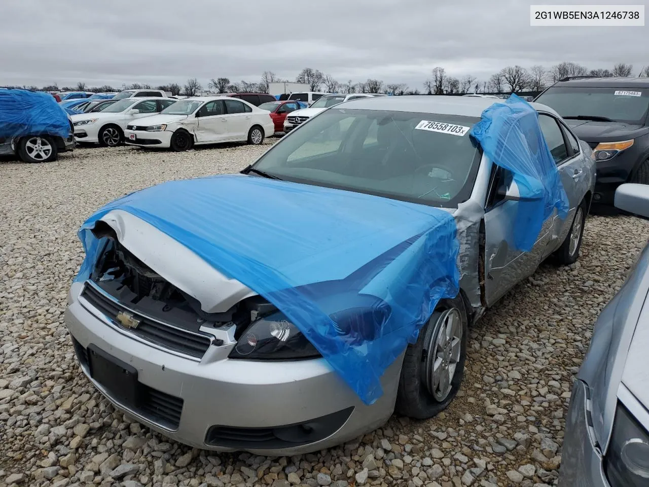 2010 Chevrolet Impala Lt VIN: 2G1WB5EN3A1246738 Lot: 78558103