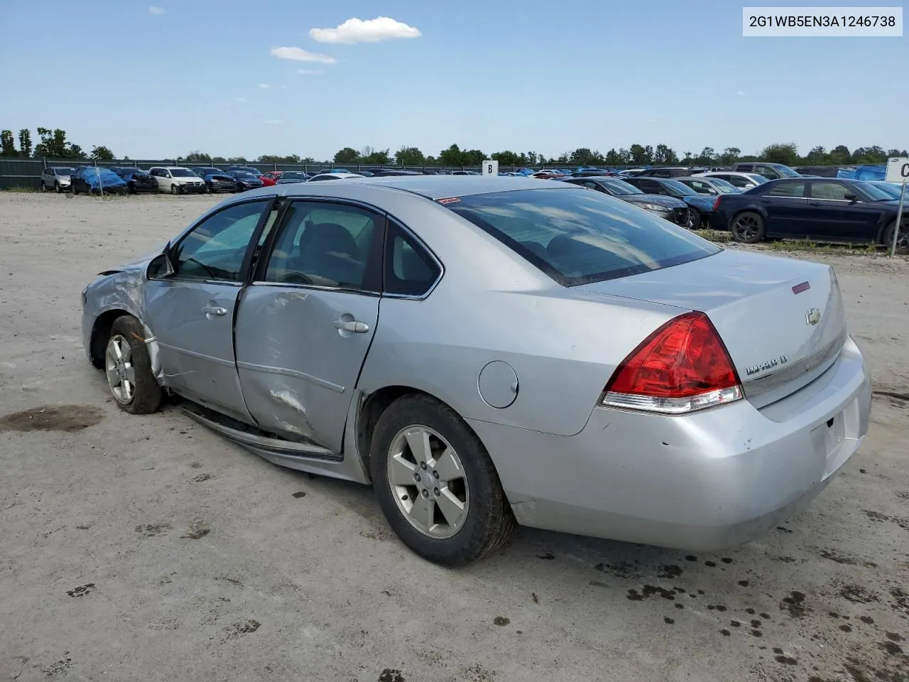 2010 Chevrolet Impala Lt VIN: 2G1WB5EN3A1246738 Lot: 78558103