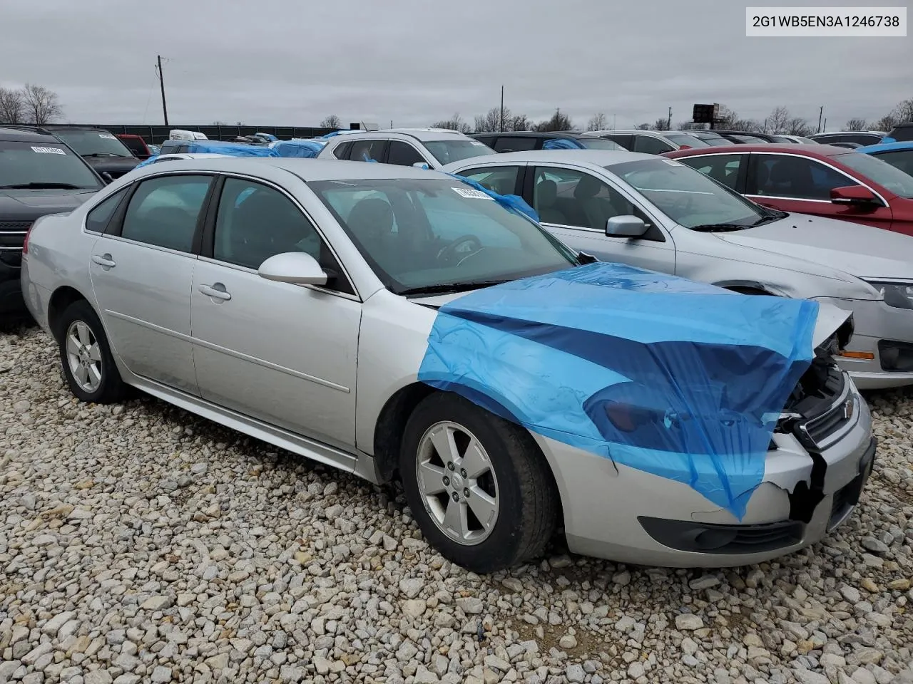 2010 Chevrolet Impala Lt VIN: 2G1WB5EN3A1246738 Lot: 78558103