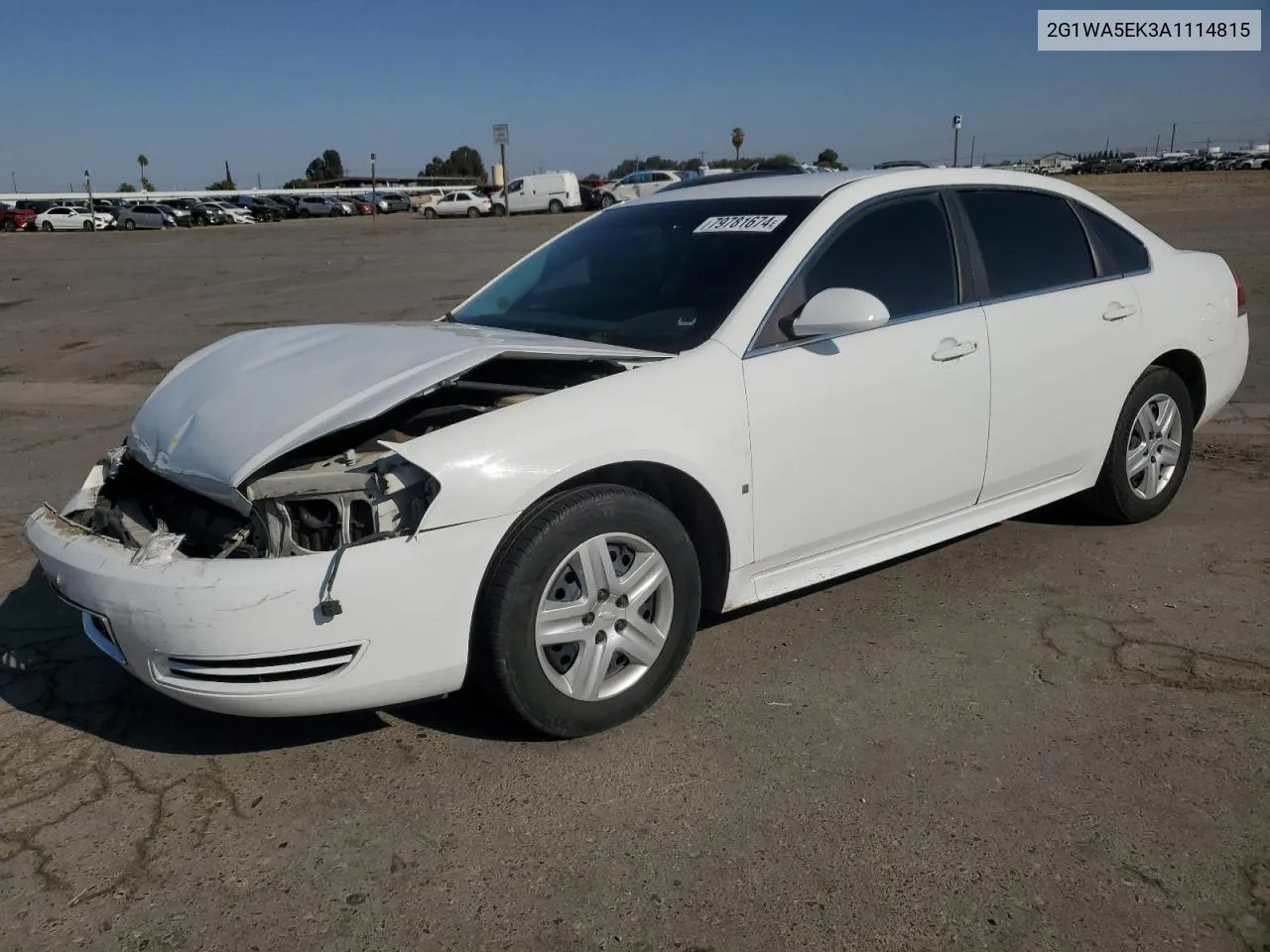 2010 Chevrolet Impala Ls VIN: 2G1WA5EK3A1114815 Lot: 79781674