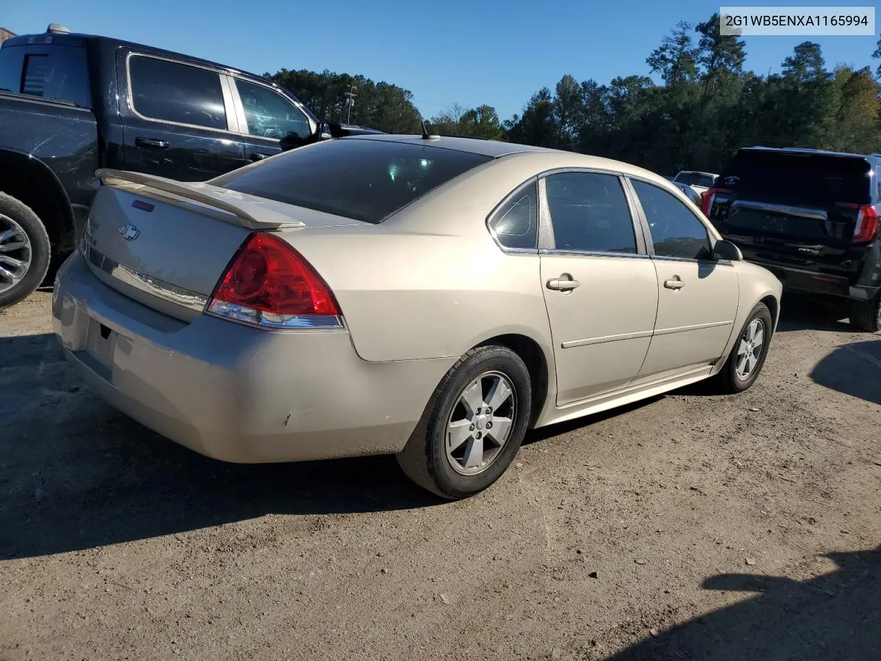 2G1WB5ENXA1165994 2010 Chevrolet Impala Lt