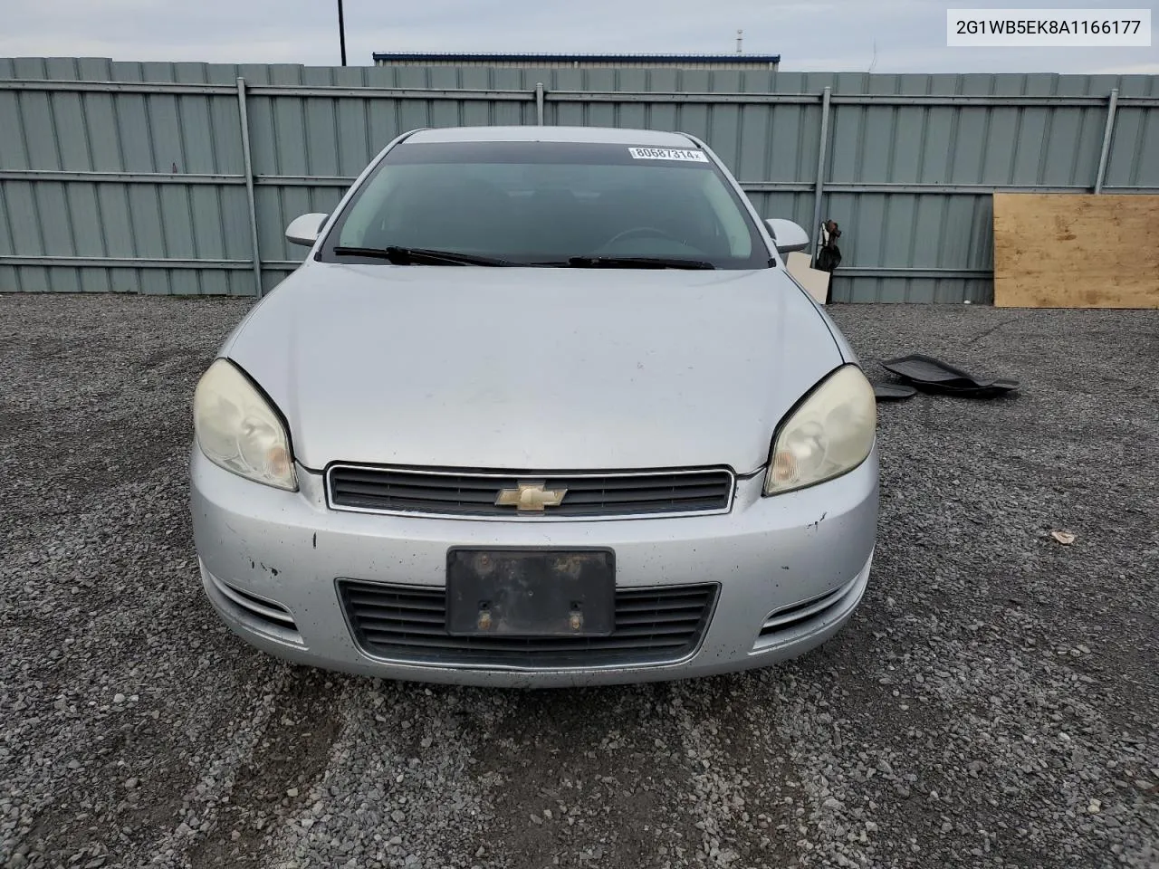 2010 Chevrolet Impala Lt VIN: 2G1WB5EK8A1166177 Lot: 80687314