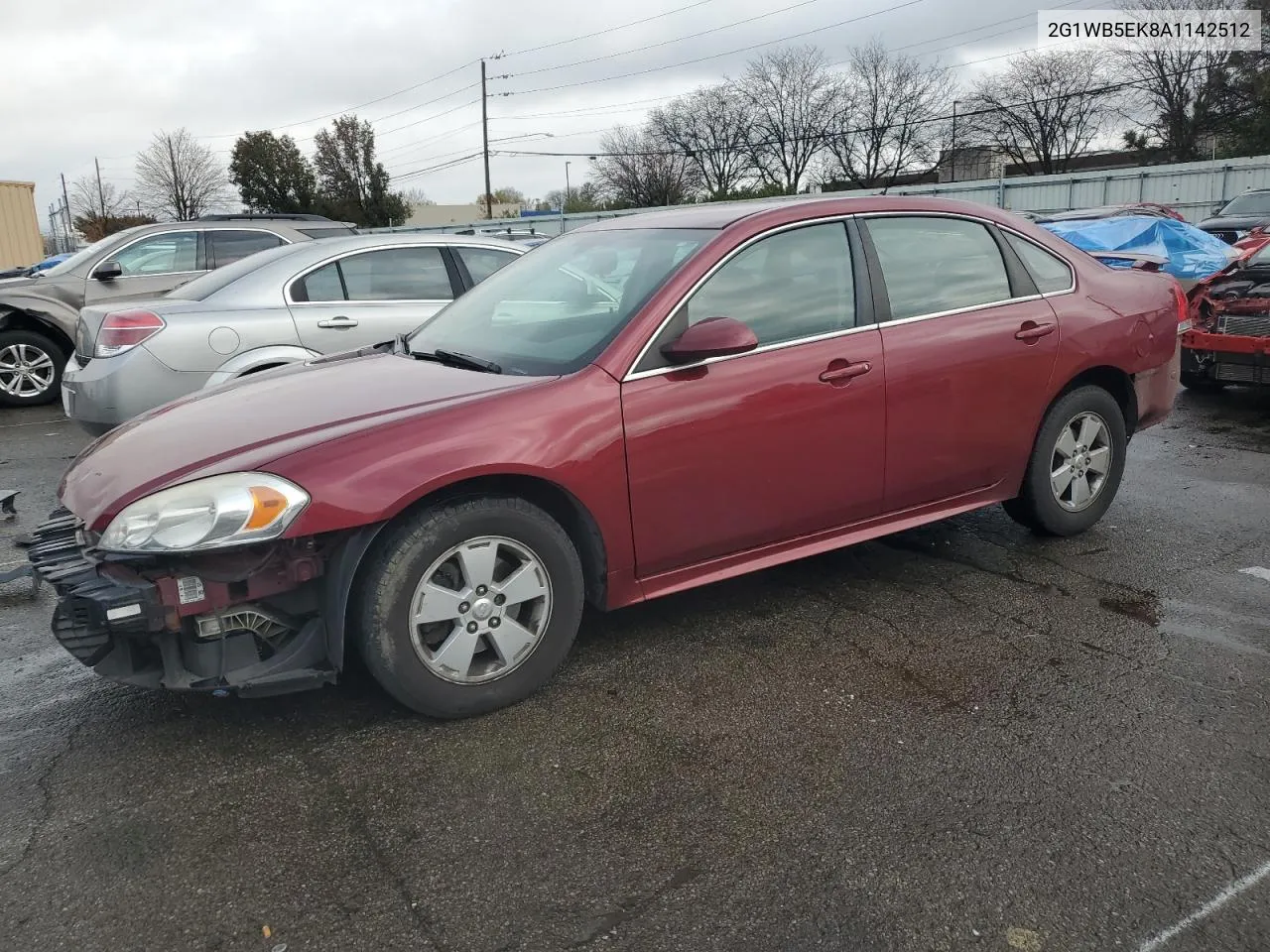 2010 Chevrolet Impala Lt VIN: 2G1WB5EK8A1142512 Lot: 80890654