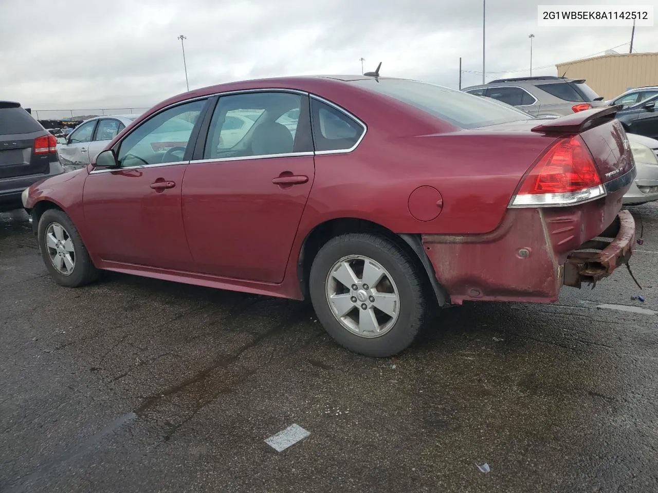 2010 Chevrolet Impala Lt VIN: 2G1WB5EK8A1142512 Lot: 80890654