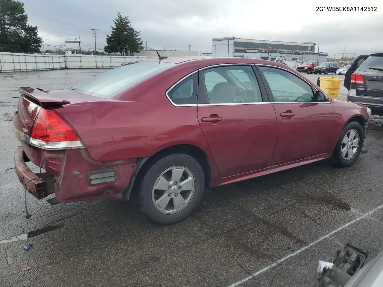 2010 Chevrolet Impala Lt VIN: 2G1WB5EK8A1142512 Lot: 80890654