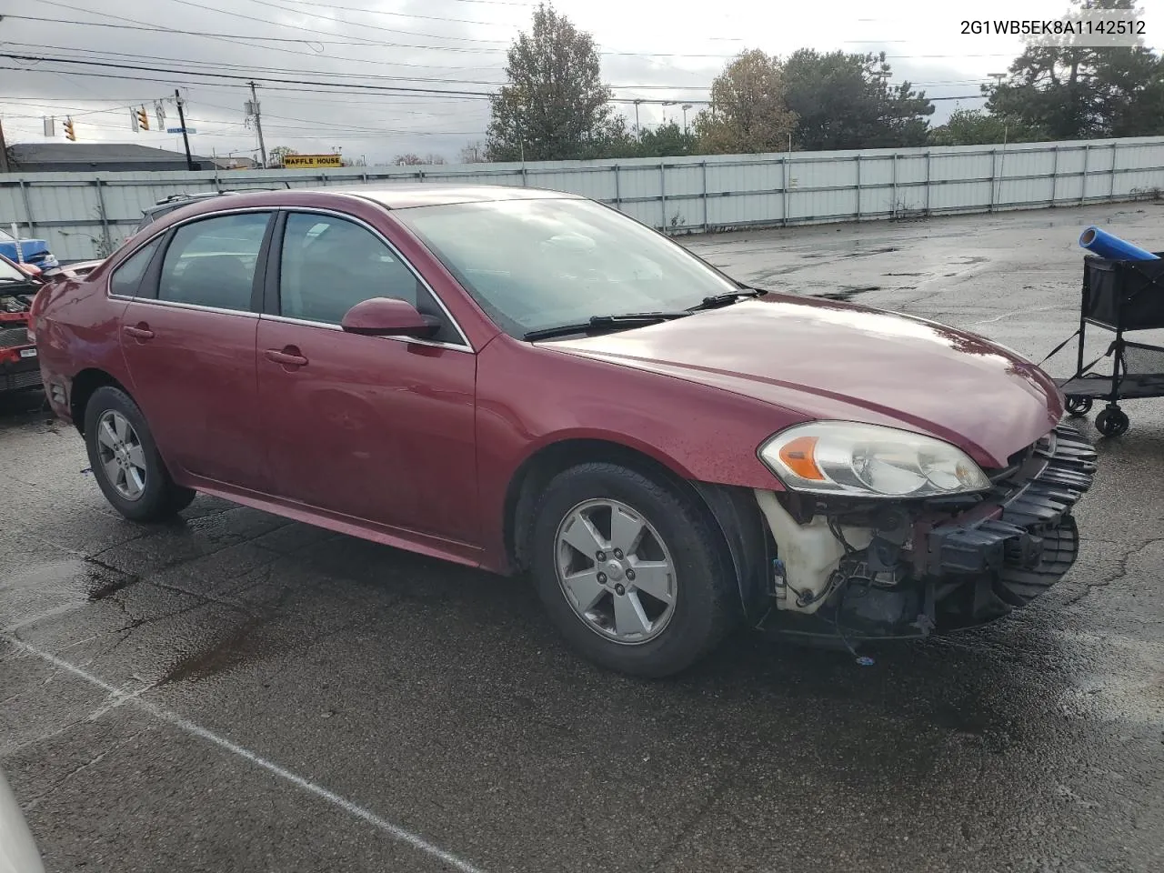 2010 Chevrolet Impala Lt VIN: 2G1WB5EK8A1142512 Lot: 80890654