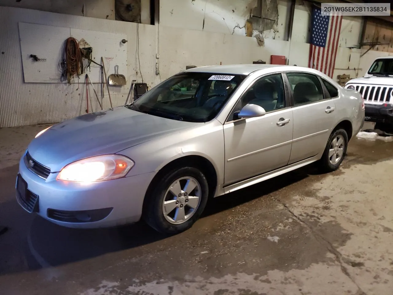 2011 Chevrolet Impala Lt VIN: 2G1WG5EK2B1135834 Lot: 43169294