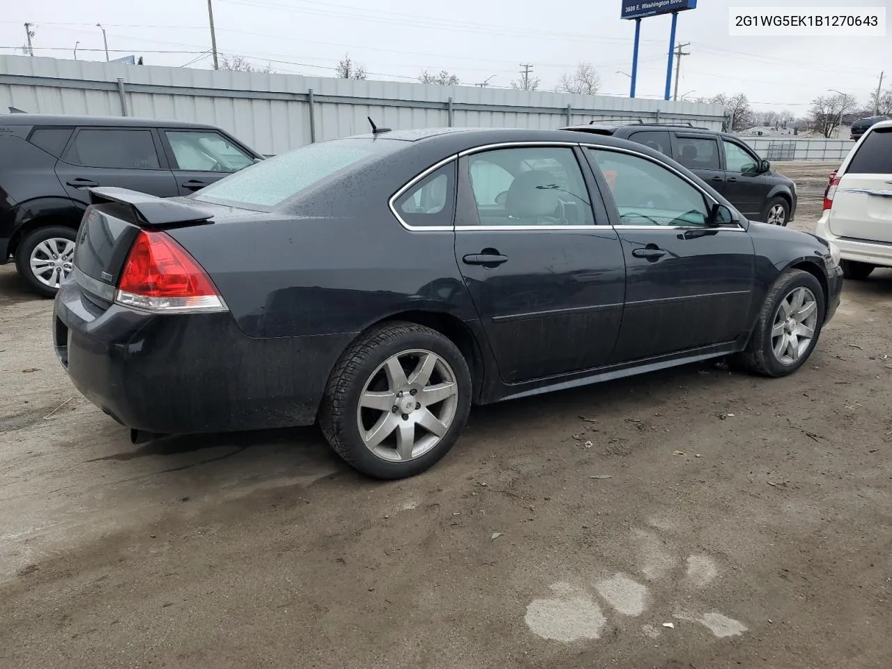 2G1WG5EK1B1270643 2011 Chevrolet Impala Lt