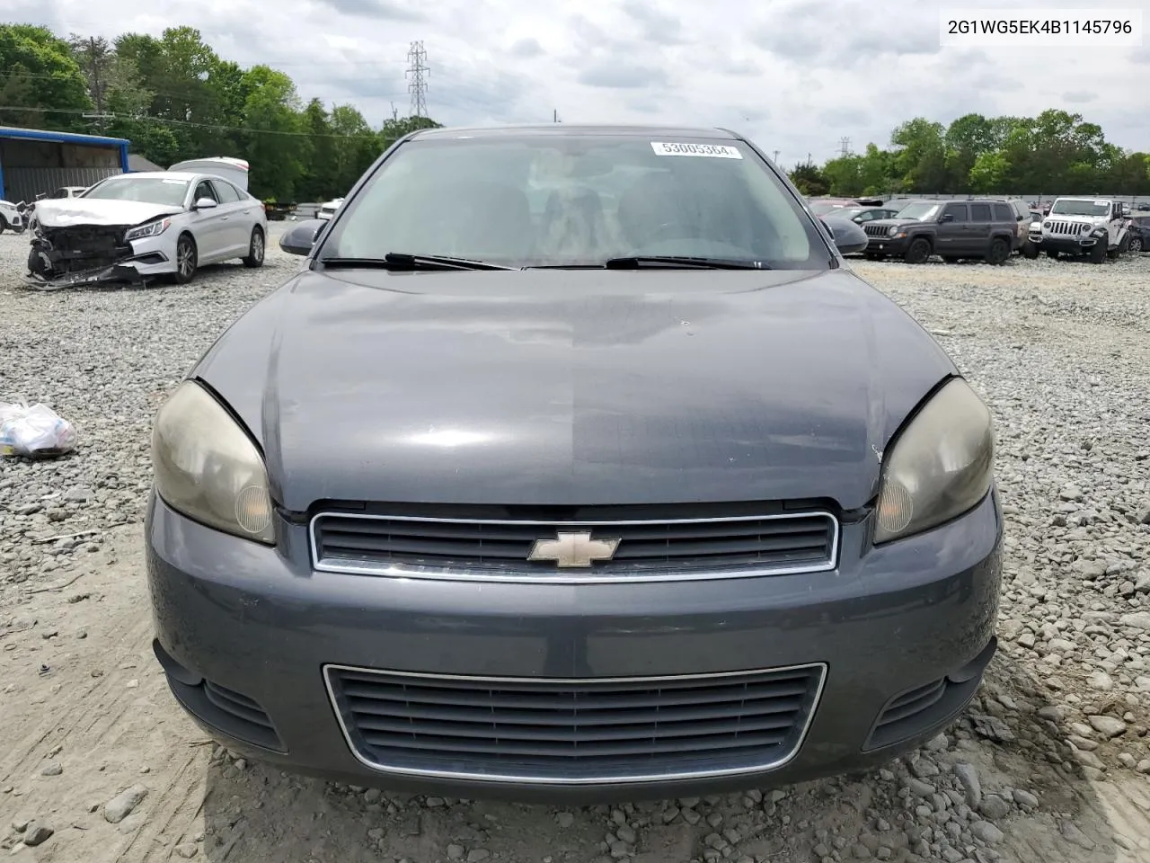 2011 Chevrolet Impala Lt VIN: 2G1WG5EK4B1145796 Lot: 53005364