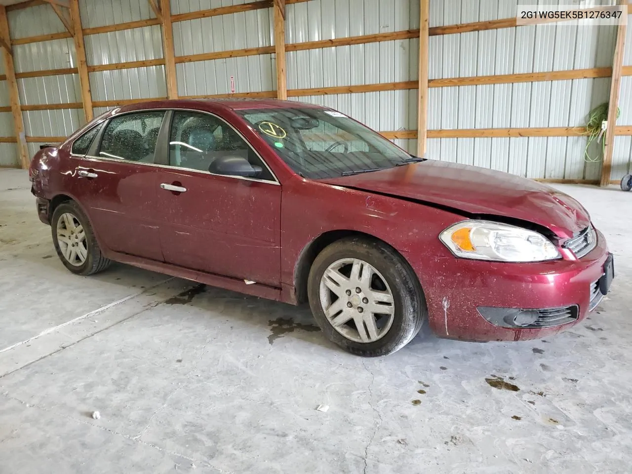 2011 Chevrolet Impala Lt VIN: 2G1WG5EK5B1276347 Lot: 53487874