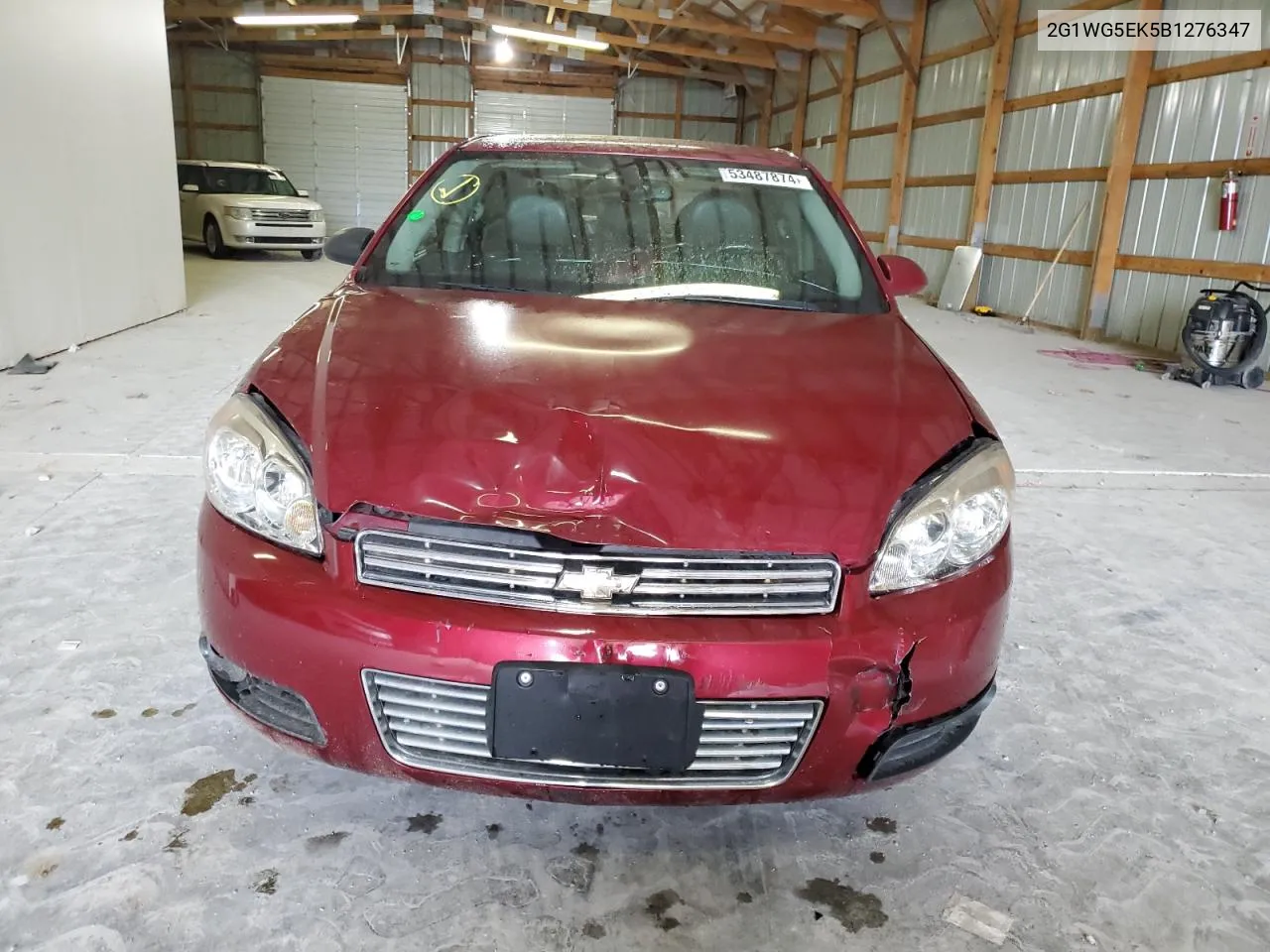 2011 Chevrolet Impala Lt VIN: 2G1WG5EK5B1276347 Lot: 53487874