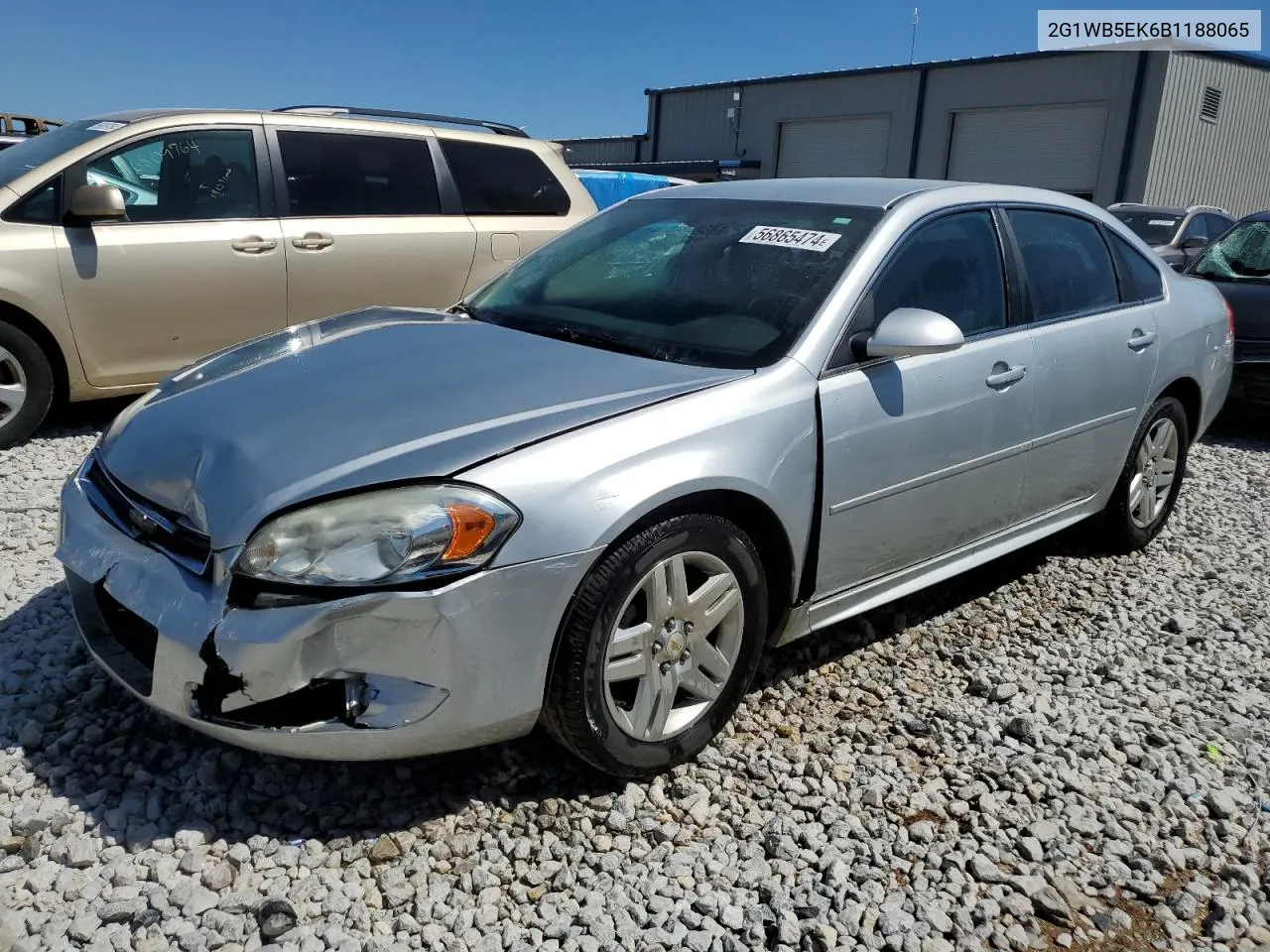 2011 Chevrolet Impala Lt VIN: 2G1WB5EK6B1188065 Lot: 56865474