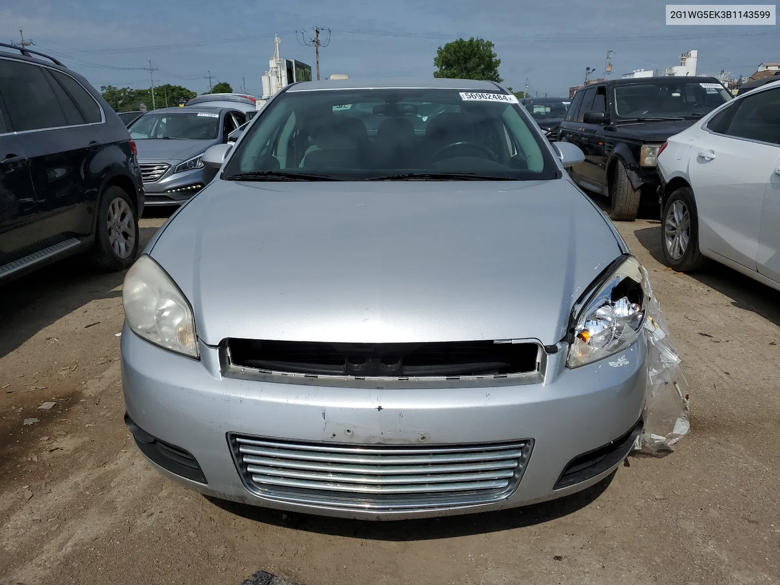 2G1WG5EK3B1143599 2011 Chevrolet Impala Lt