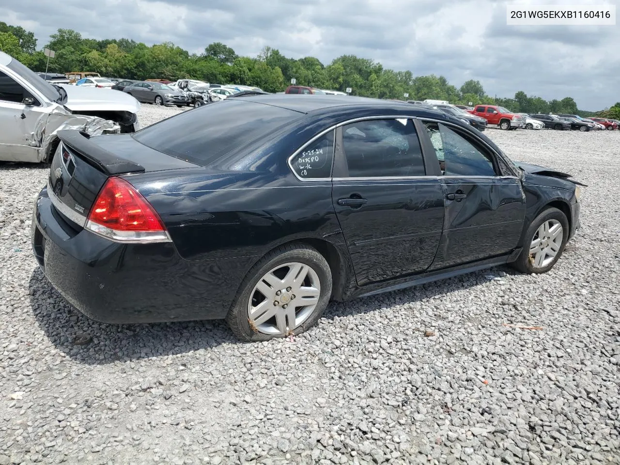 2011 Chevrolet Impala Lt VIN: 2G1WG5EKXB1160416 Lot: 57461314