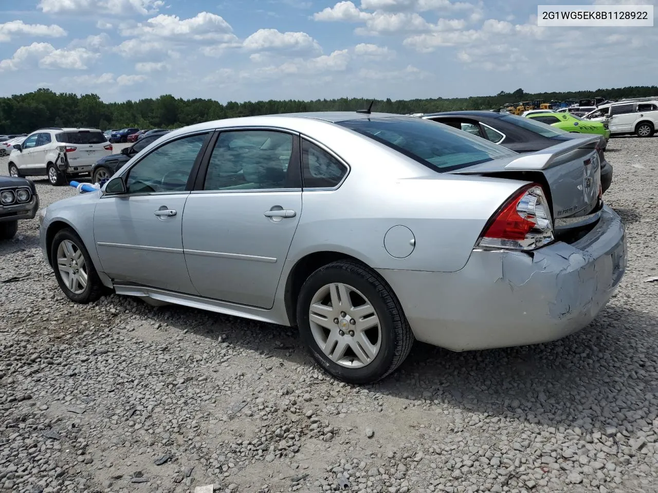 2011 Chevrolet Impala Lt VIN: 2G1WG5EK8B1128922 Lot: 59886774