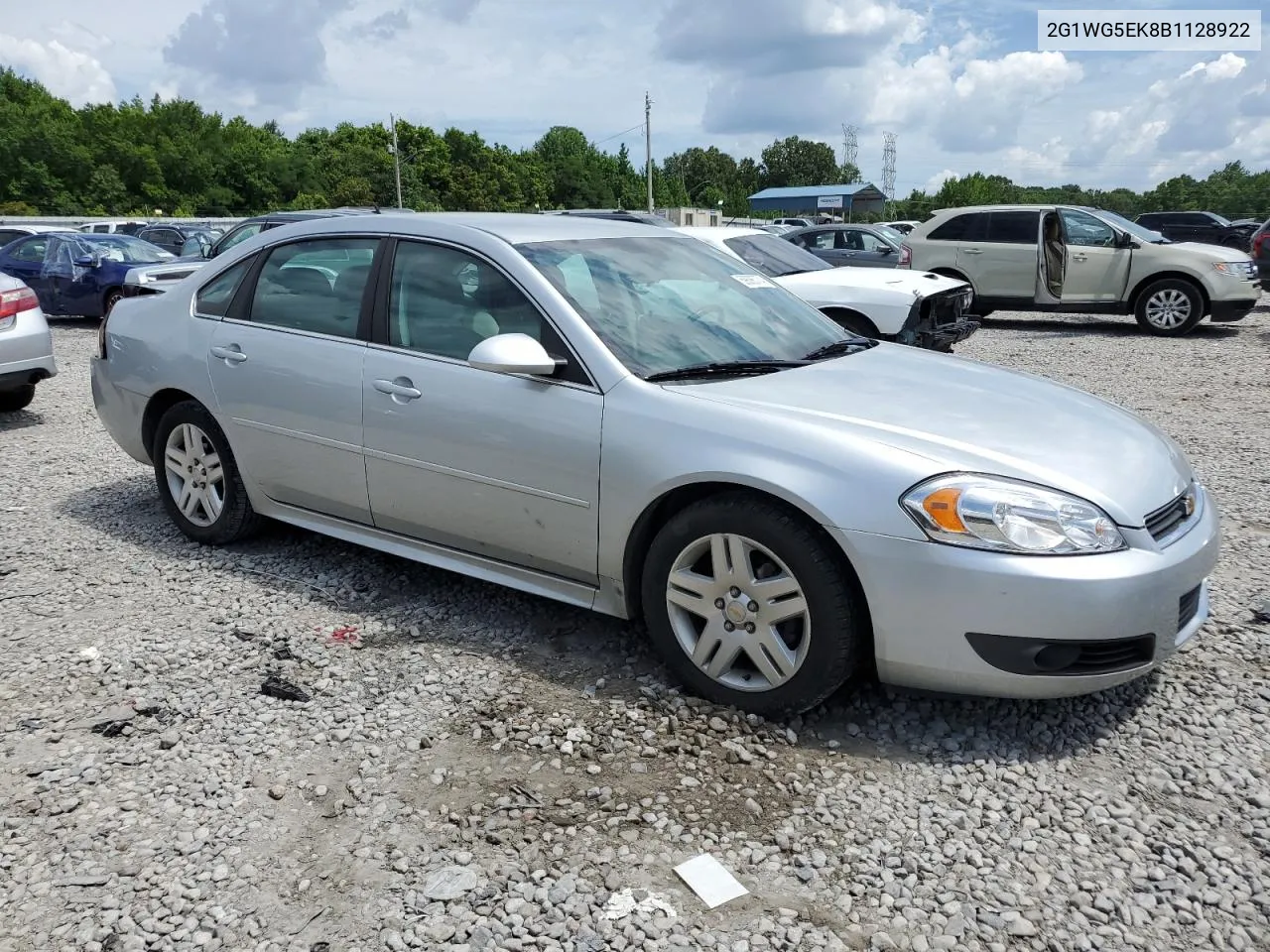 2011 Chevrolet Impala Lt VIN: 2G1WG5EK8B1128922 Lot: 59886774