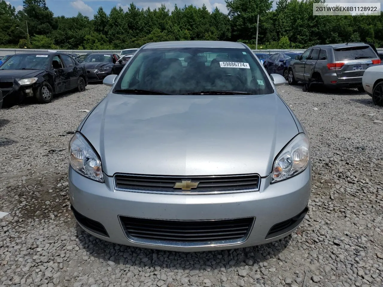 2G1WG5EK8B1128922 2011 Chevrolet Impala Lt