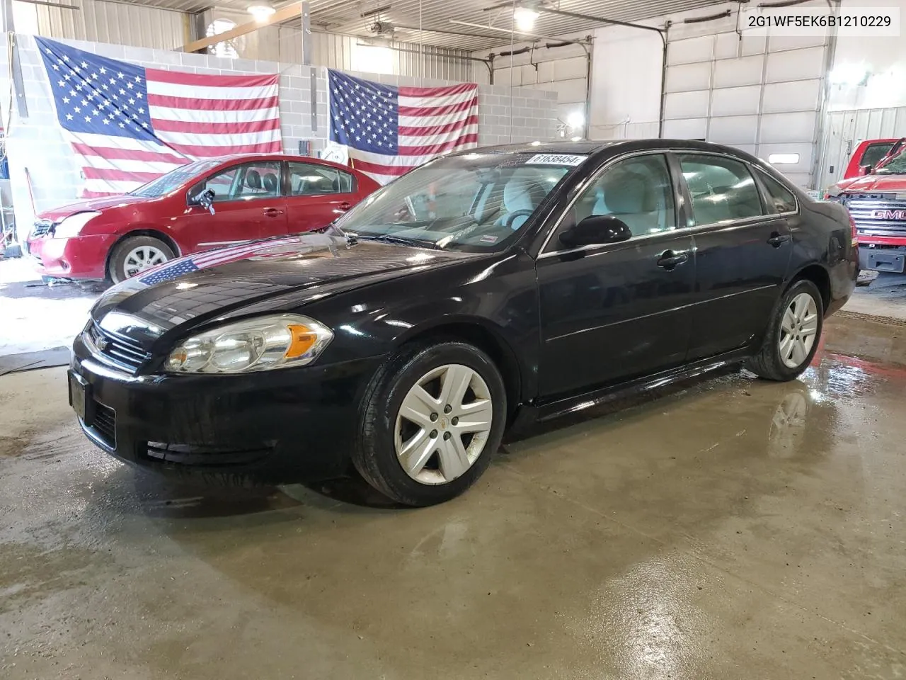 2011 Chevrolet Impala Ls VIN: 2G1WF5EK6B1210229 Lot: 61638454