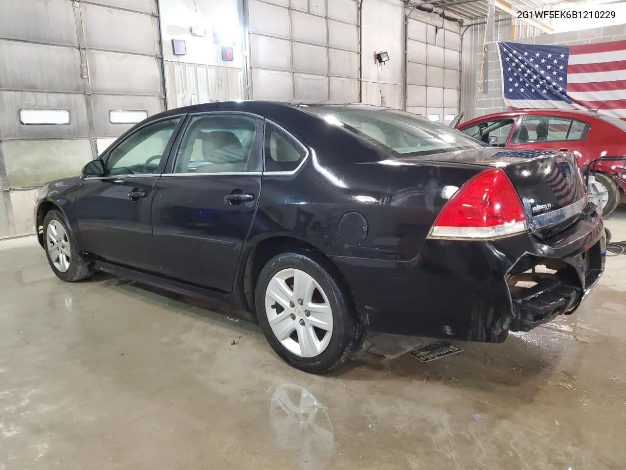 2011 Chevrolet Impala Ls VIN: 2G1WF5EK6B1210229 Lot: 61638454