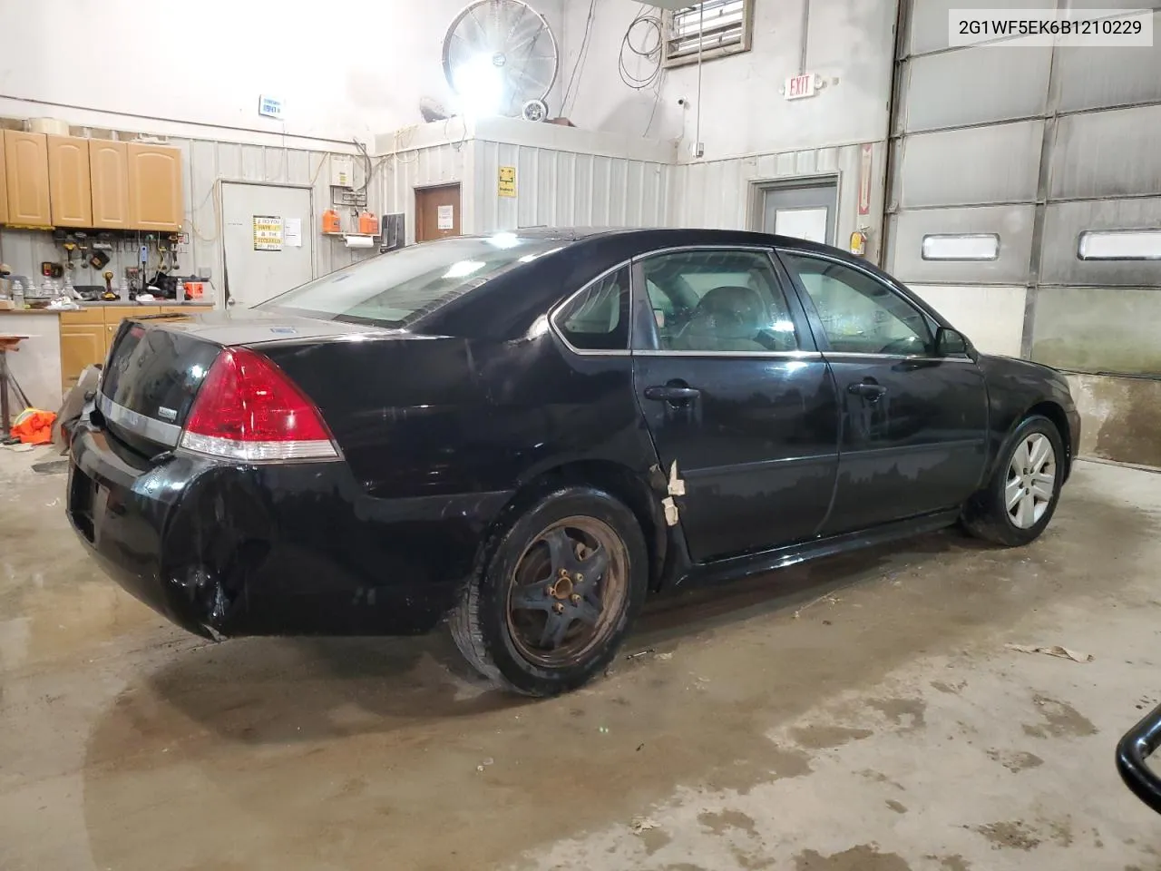 2011 Chevrolet Impala Ls VIN: 2G1WF5EK6B1210229 Lot: 61638454