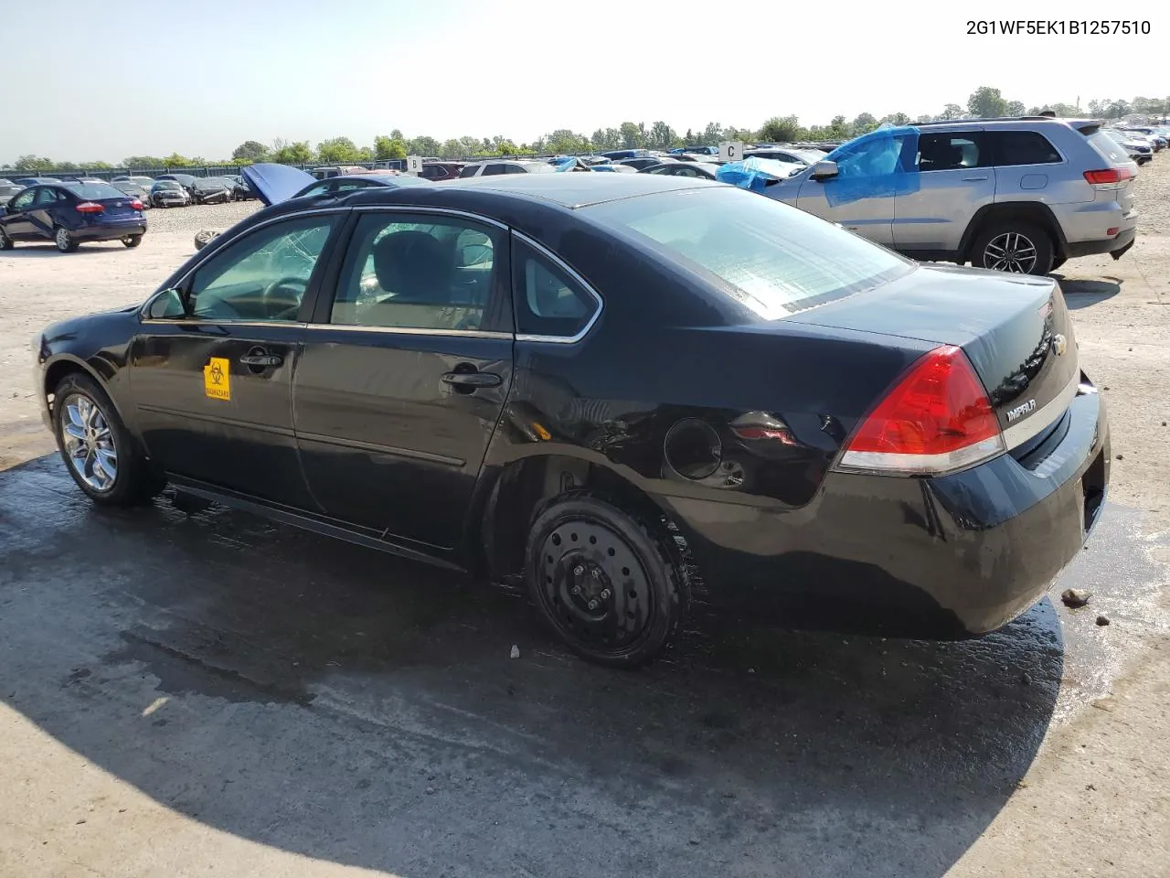 2011 Chevrolet Impala Ls VIN: 2G1WF5EK1B1257510 Lot: 62548834