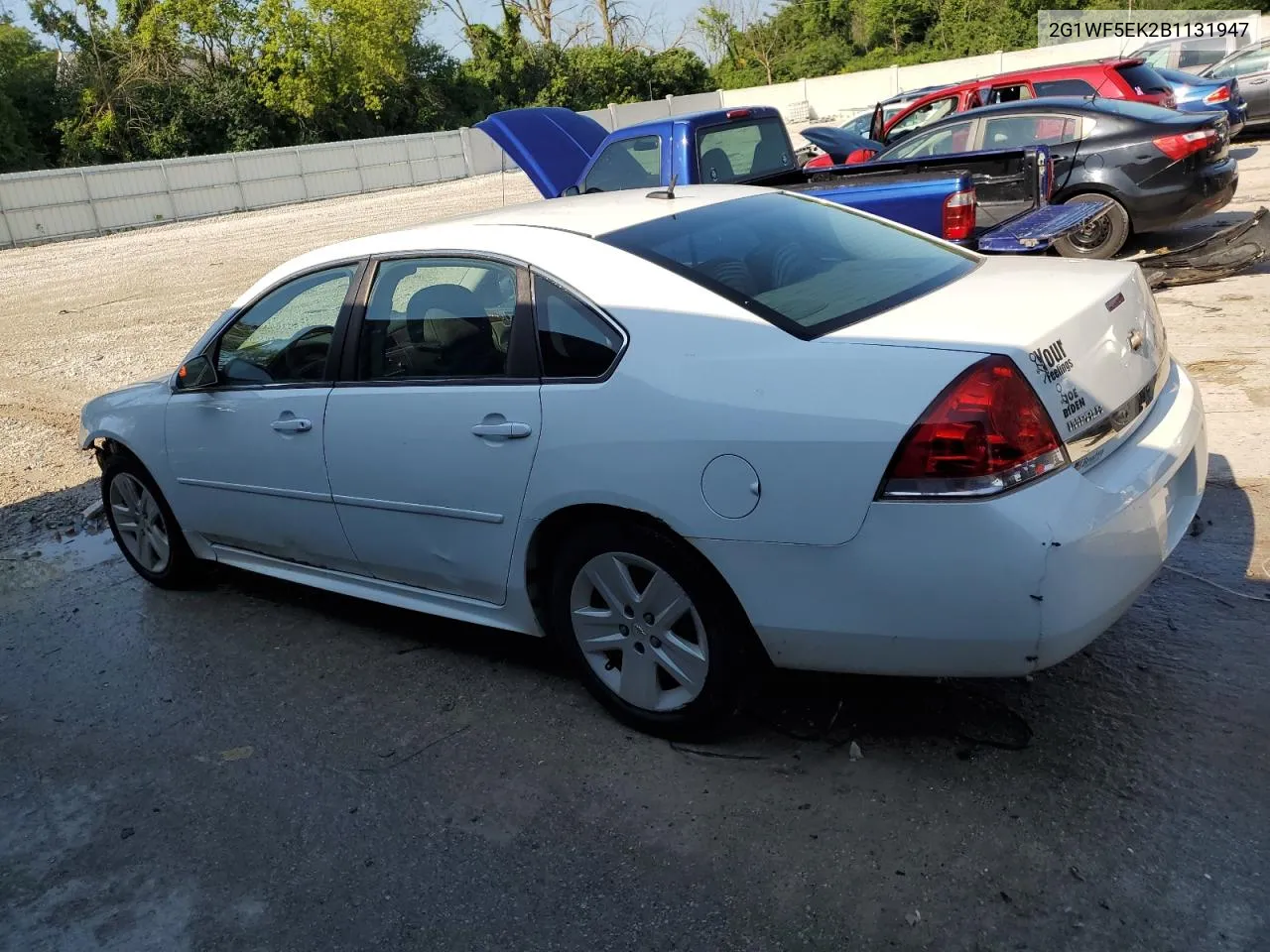 2011 Chevrolet Impala Ls VIN: 2G1WF5EK2B1131947 Lot: 62859784