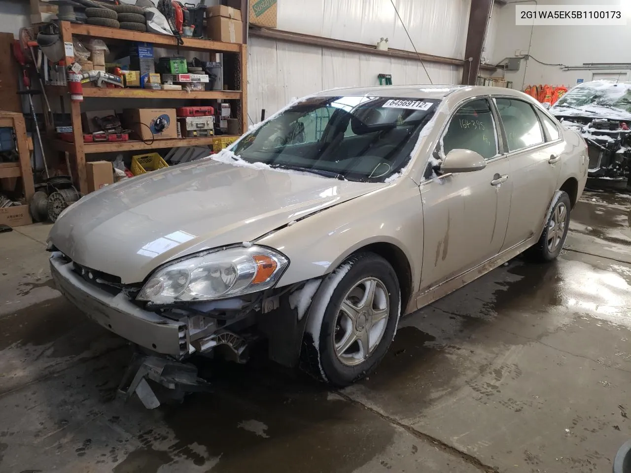 2G1WA5EK5B1100173 2011 Chevrolet Impala Ls