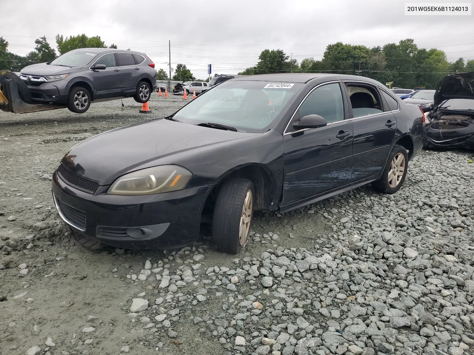 2011 Chevrolet Impala Lt VIN: 2G1WG5EK6B1124013 Lot: 64742044