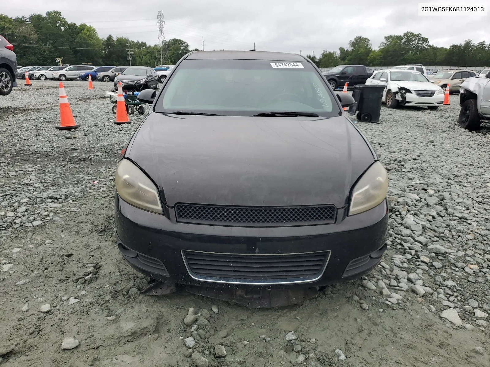 2011 Chevrolet Impala Lt VIN: 2G1WG5EK6B1124013 Lot: 64742044