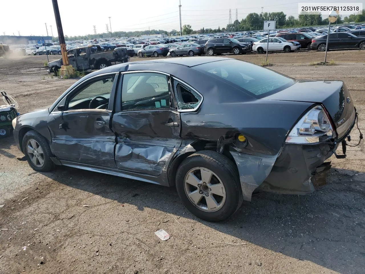 2011 Chevrolet Impala Ls VIN: 2G1WF5EK7B1125318 Lot: 64956174