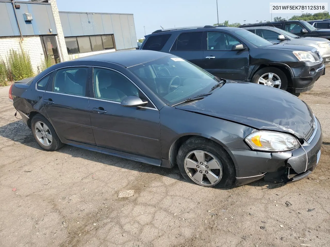 2011 Chevrolet Impala Ls VIN: 2G1WF5EK7B1125318 Lot: 64956174