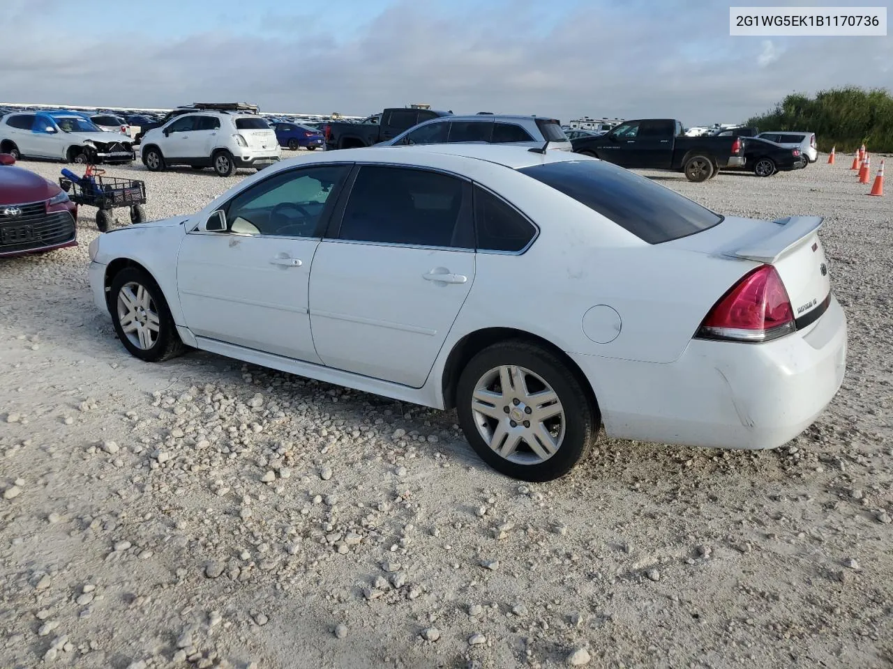 2G1WG5EK1B1170736 2011 Chevrolet Impala Lt