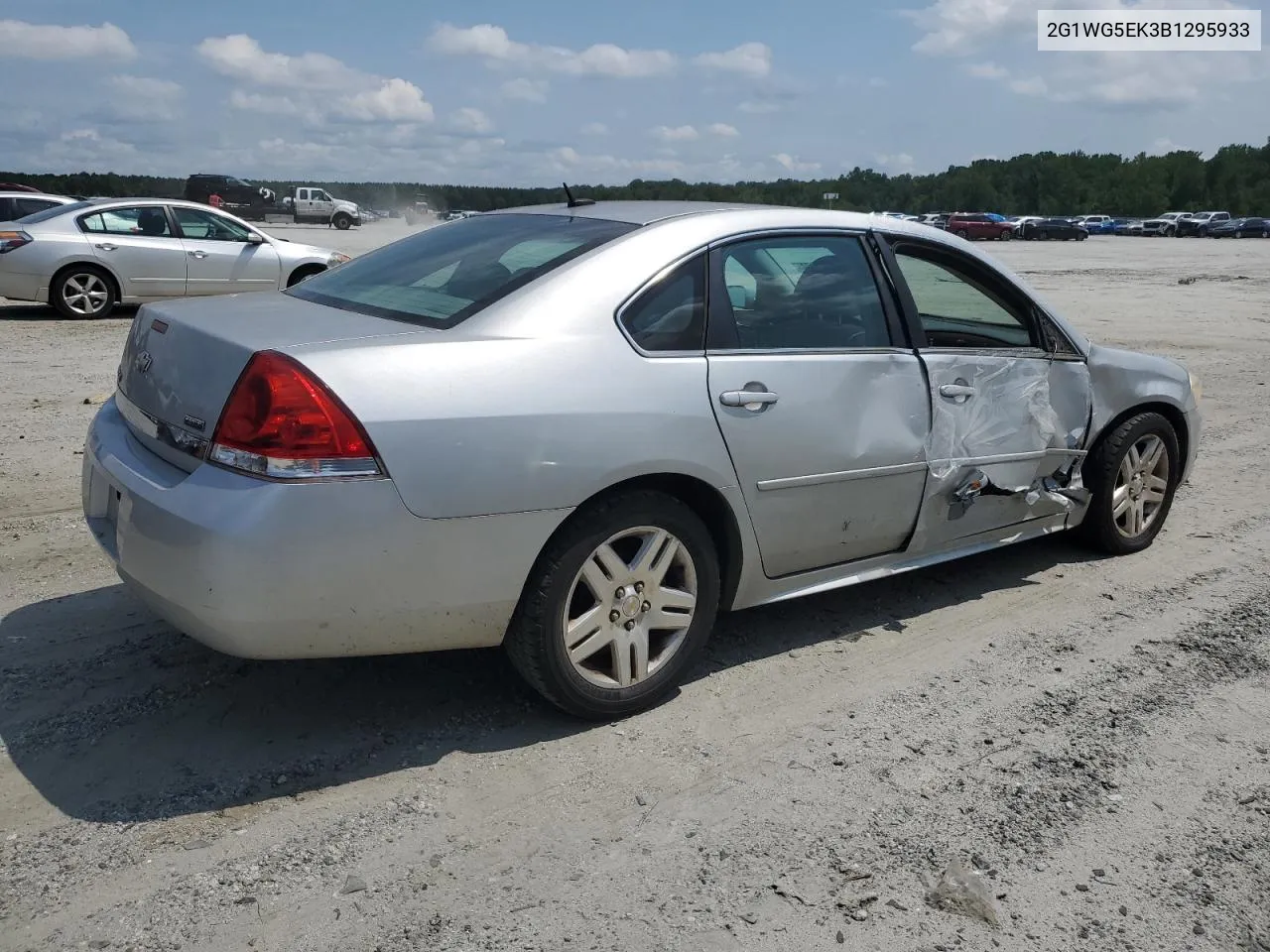 2G1WG5EK3B1295933 2011 Chevrolet Impala Lt