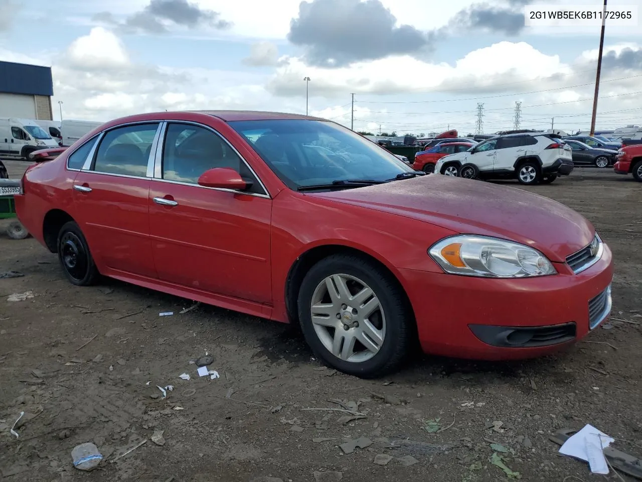 2011 Chevrolet Impala Lt VIN: 2G1WB5EK6B1172965 Lot: 65229264