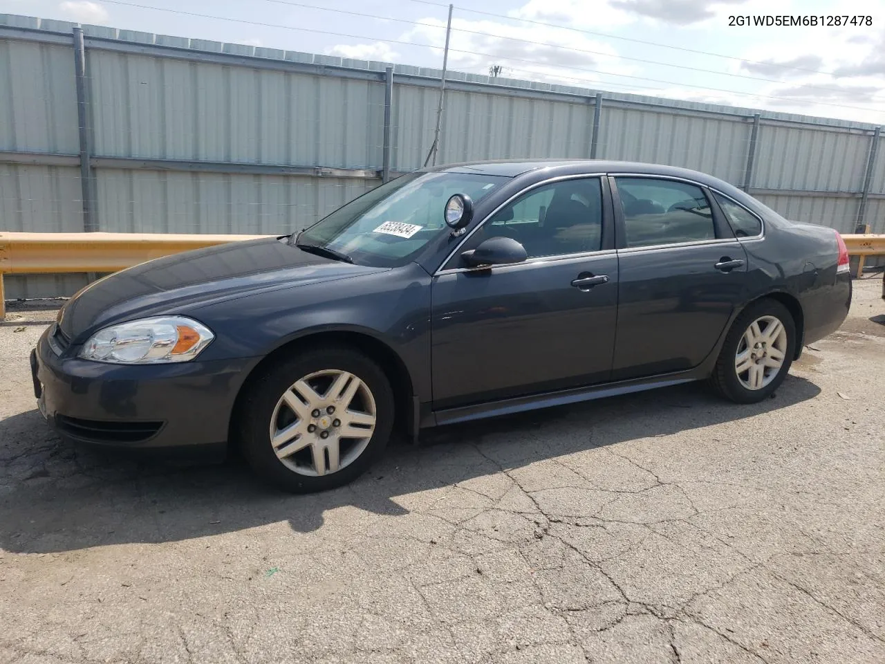 2011 Chevrolet Impala Police VIN: 2G1WD5EM6B1287478 Lot: 65238434