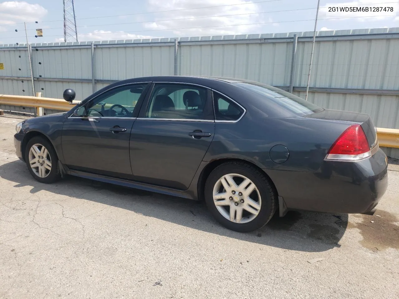 2G1WD5EM6B1287478 2011 Chevrolet Impala Police