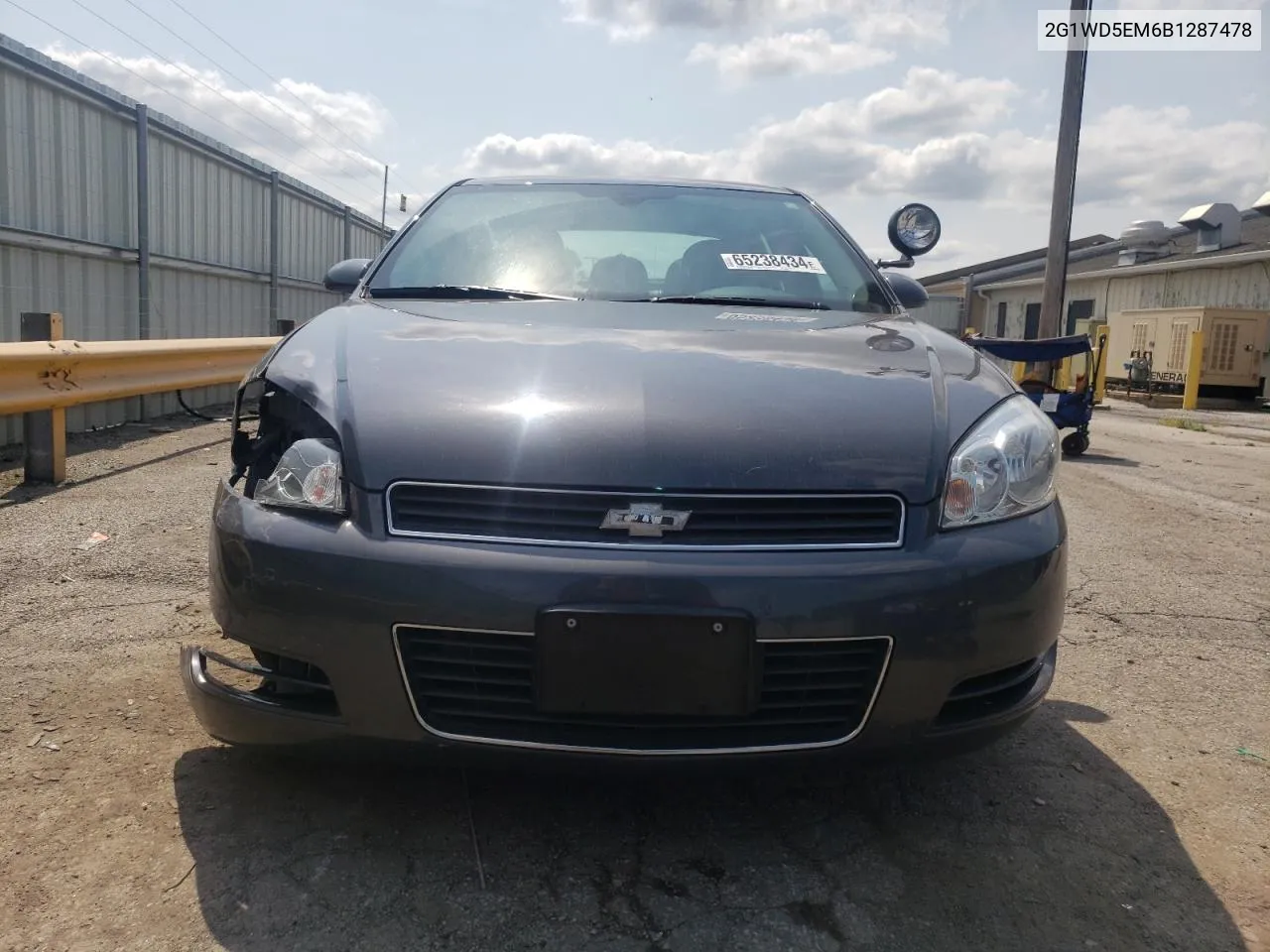 2G1WD5EM6B1287478 2011 Chevrolet Impala Police